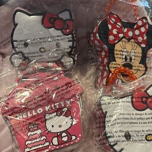 Hello Kitty and Minnie Mouse Bags